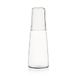 Ichendorf Milano 0.093598428 waterfles + beker helder, glas