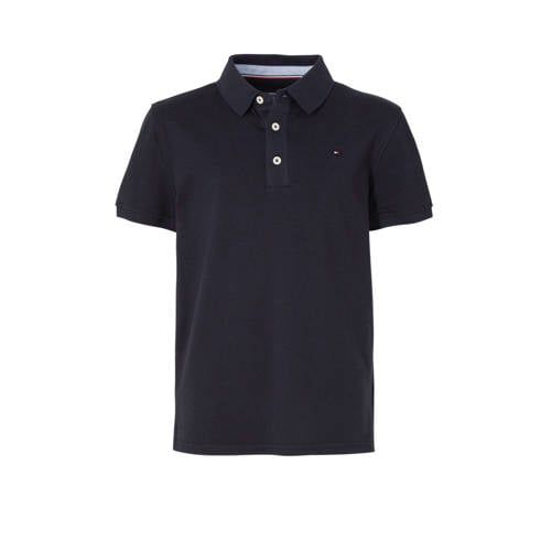 Tommy Hilfiger Piqué Polo - Donkerblauw
