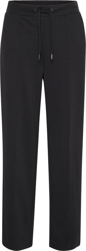 Kaffe Kajenny High Waist Straight Fit Broek - Zwart