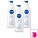 Nivea Lait pour le corps express avec pompe - Pour peau normale à sèche - 72 heures d'hydratation - 400 ml