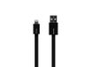 Neoxeo X250A25057 Flat Lightning-kabel voor iPhone 5/5S/5C/iPad Air/iPod Touch 5 - Zwart
