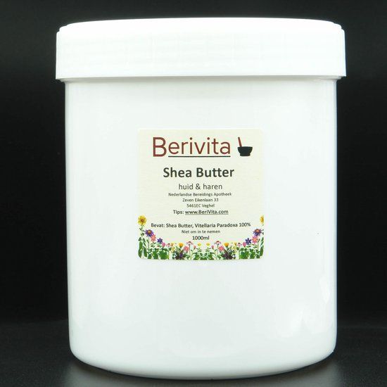 Shea Butter Puur 1kg - 100% Natuurlijk & Ongeraffineerd - Huid & Haar Butter