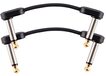 D'Addario Platte Patchkabel - 2 inch - Rechte Hoek - Twin Pack