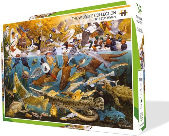 Treecer The Wildlife Collection - Puzzel Nr. 8 - Cold Waters - 1000 stukjes