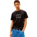 Tommy Hilfiger TJM Regular Center Flag Tee Noir