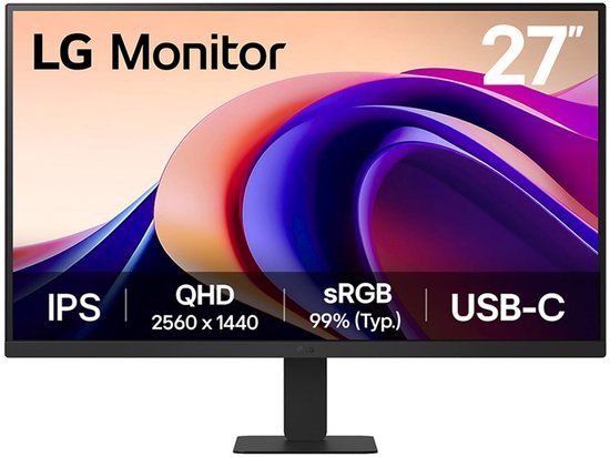LG 27U631A-B 27 inch QHD IPS Gaming Monitor