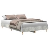 VidaXL Bedframe Betongrijs 138x193 cm