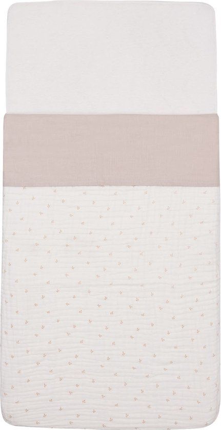 Jollein Baby Laken Ledikant 120x150cm Slub - Nougat