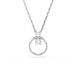 Swarovski 5692261 - Collier - Metaal - Wit - Zilverkleurig - 45 cm