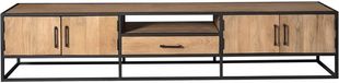 Merkloos Starfurn Tv meubel Dakota Bruin 45x240x50 cm