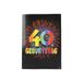 Gefeliciteerde Depesche Gefeliciteerde kaart voor de 40e verjaardag, opvallende verjaardagskaart met muziek, spreuk en beweegbare elementen, incl. envelop, 14,8 x 21 cm