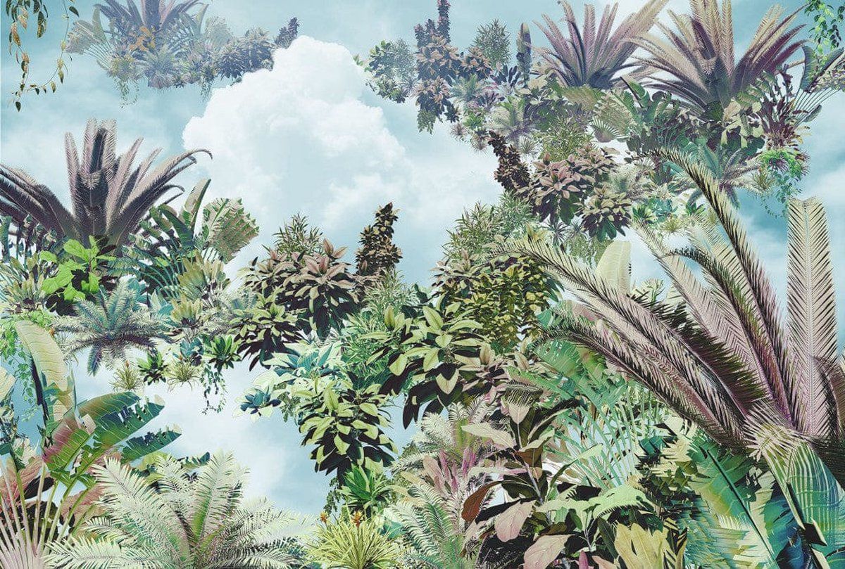 KOMAR Tropical Heaven Vlies Fotobehang 368x248cm 4-Delen - Divers