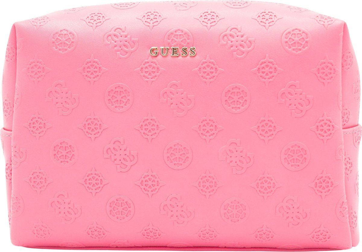 Guess Toilettas met logoprint - Imitatieleer - 7621701284365