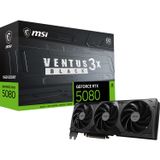 MSI GeForce RTX 5080 16G VENTUS 3X OC ZWART