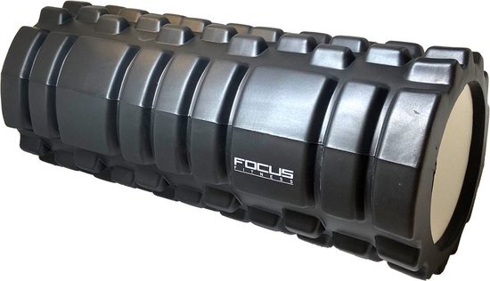 Focus Fitness Foam Roller - - Zwart - 33 cm