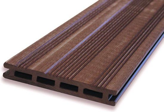 Intergard Composiet vlonderplanken WPC 400cm (28x165mm) Groen