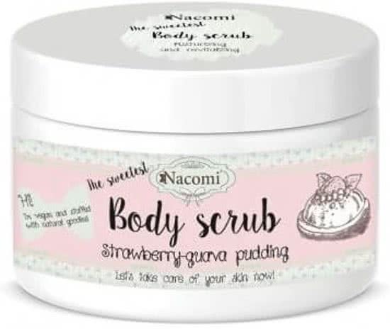 Nacomi Body scrub - Strawberry-guava pudding 200g