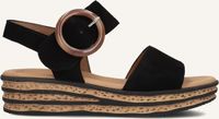Gabor 550.2 Sandalen - Dames - Zwart - Maat 35,5