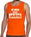 Bellatio Decorations Oranje Ik ben ook jarig tanktop / mouwloos shirt - Singlet voor heren - Koningsdag kleding S