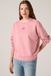 Levi's sweat à col rond Graphic Everyday - Femme - L - Rose / Crew Floral Flock Bw Tameless Rose