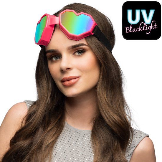 Boland - Partybril Festilove roze