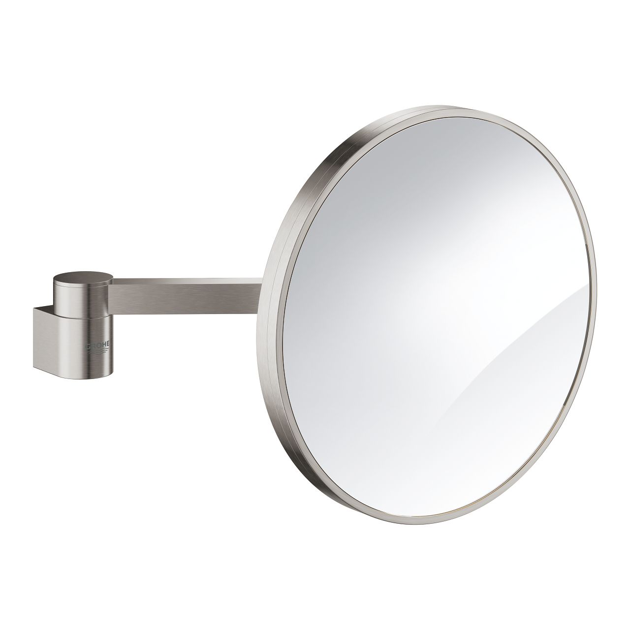 GROHE Selection Make-Up Spiegel - Supersteel (RVS look) - 41077DC0