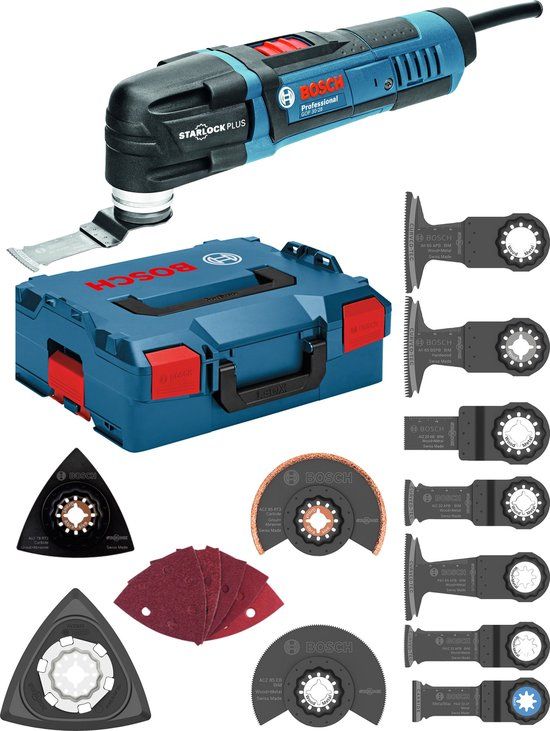 Bosch Professional OMT GOP 30-28+AC - Multitool - 300W - Incl. 16 accessoires