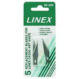 Linex Scalpel verwisselbaar lemmet. Reservemesjes zilver