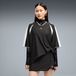 PUMA Shirt zwart / wit