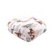Dreams & Drapes Lodge - Bear Walks - Fleece Sprei - 150cm x 200cm in Naturel
