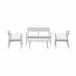 Garden Impressions Morella loungeset - 4-delig - taupe - valley sand