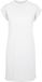 Build Your Brand Turtle Extended Korte Dames T-Shirt Jurk - White maat XS