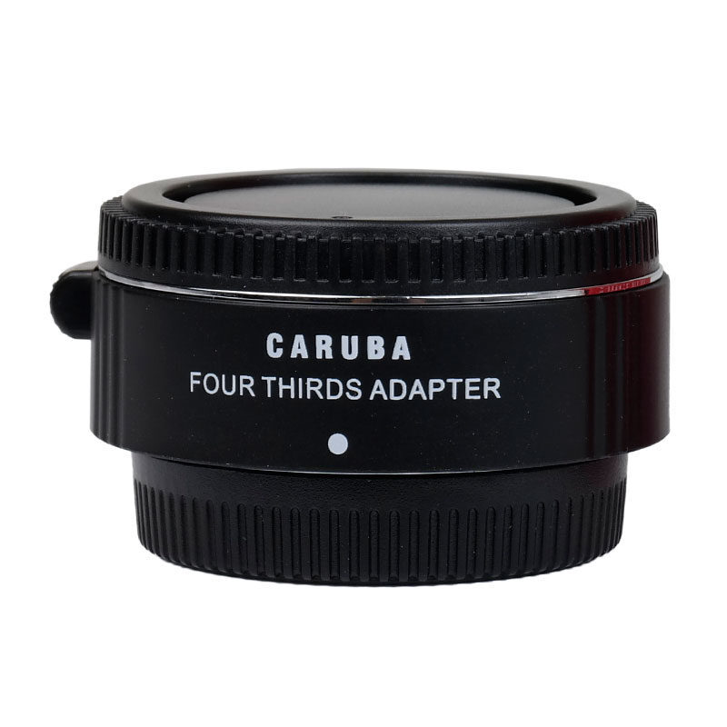 Caruba Lens Mount Adapter Micro 4/3 naar 4/3 Chroom