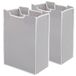 STORAGE MANIAC 2 Pack Wasserij Sorteerder Vervangende Zakken, Geen Hangers, Wasserij Mand Winkelwagen Verwijderbare Vervanging Zakken, Wasserij Opslag Organizer