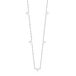 Cilla Jewels dames ketting Edelstaal Zilverkleurig Driehoek