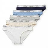 Calvin Klein Slip de bikini 5-pack - Femme - Coton/Élasthanne - Multicolore - Taille XL