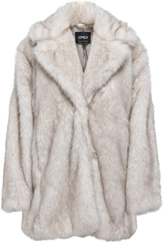 ONLY - ONLDAWN LIFE FAUX FUR COAT CC OTW - Women - Puffer Jacket - Chocolate Torte - Size L