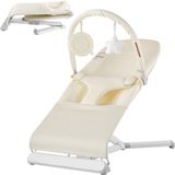 VEVOR Baby Rocker Babyschommel Babyligstoel 68,5x41x60cm 0-9 Maanden Beige