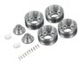 Carson 1:14 Set HA lang gat (2) 12 mm, reserveonderdeel, modelbouw, aluminium velgen, Made in Germany, accessoires, tuningonderdelen, 500907352