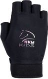 HKM Hobby Horsing Handschoenen voor kinderen Zwart/Grijs Maat 6