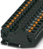 Phoenix Contact 3025046 bloc de jonction 2 noir