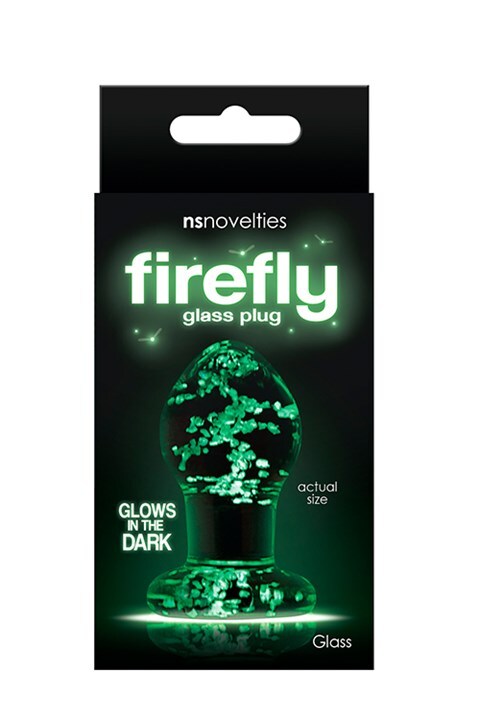 NS Novelties Firefly Small glazen anaalplug