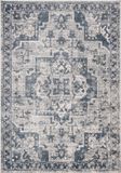 Safavieh Klassiek Indoor Geweven Vloerkleed, Oregon Collectie, ORE883, Navy & Ivoor, 122 x 183 cm