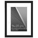Americanflat 15x20 Fotolijst met Breukbestendig Glas – 10x15 Lijst met Passe-Partout of 15x20 Lijst zonder Passe-Partout – Streamline Collectie – Dunne Fotolijst voor Tafel of Wand – Zwart