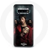 Maniacase Etui voor Samsung Galaxy S10 La Casa De Papel Tokio Masker