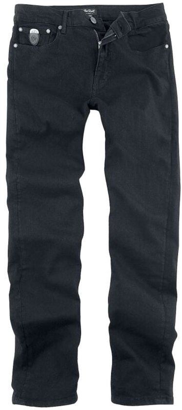Chet Rock Billy Skinny Jeans Zwart Katoen