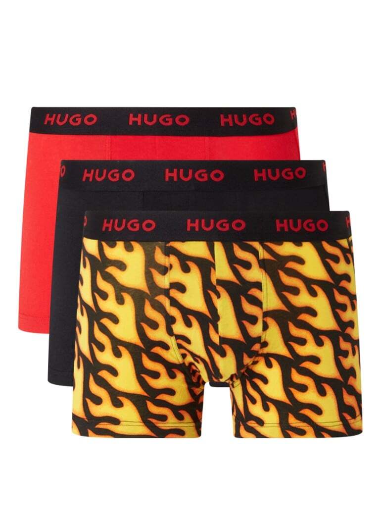 HUGO BOSS HUGO BOSS Boxershorts met logoband in 3-pack