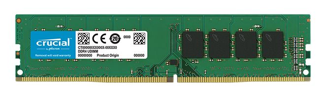 Crucial 8GB DDR4 2400MHz PC/Server Memory - CT8G4DFS824A