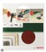 Bosch set de 5 disques abrasifs pour meuleuse d'angle et perceuse 125 mm - grain 180