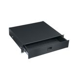 Middle Atlantic D2 Ladeblok Zwart 2U 19"